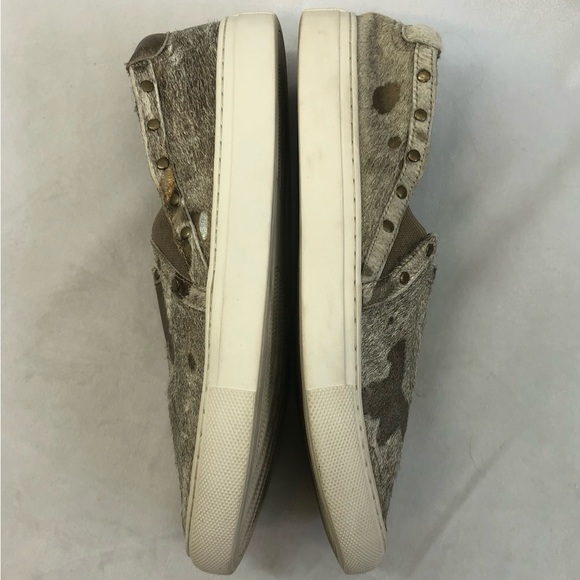 Corky’s size 8 pine top cowhide leather slip on sneakers - Picture 5 of 7